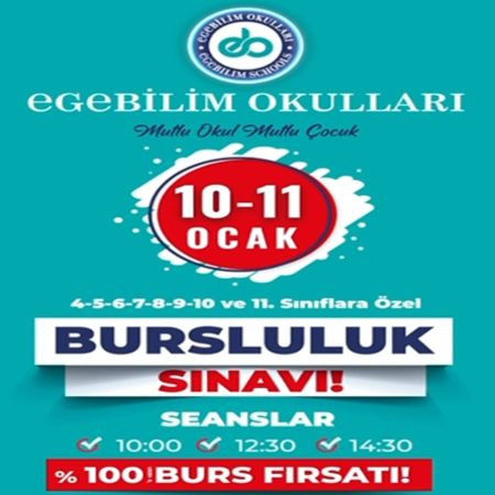 Ege Bilim Koleji 2026 Bursluluk Sınavı!