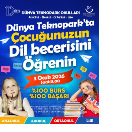 🌍 Dünya Teknopark Okulları’nda Dil Yeteneği Keşfediliyor!