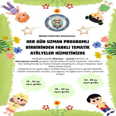 Uzman Programlı Tematik Atölyeler