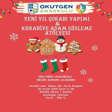 🎄 Yeni Yıl Coşkusu Helen Doron Anaokulu’nda! 🎄