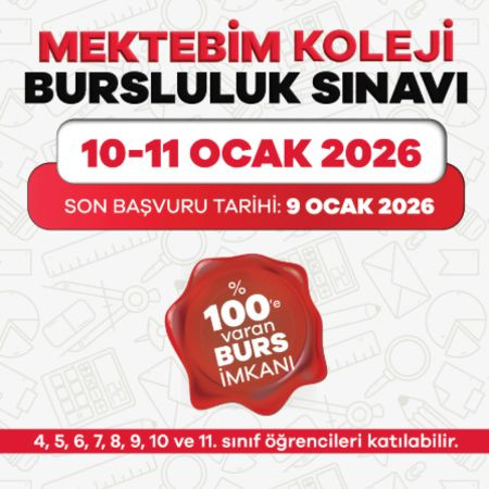Mektebim Koleji 2026 Bursluluk Sınavı