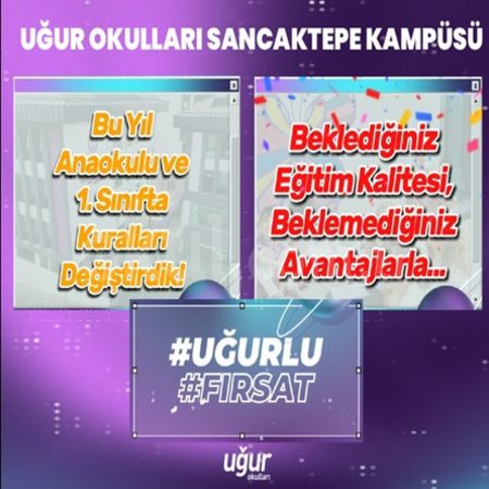 🚀 Sancaktepe Uğur Okulları’nda Kuralları Değiştirdik!