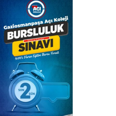⏰ Bursluluk Sınavı İçin Son Günler!