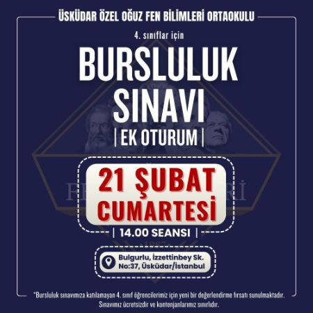 BURSLULUK İÇİN BİR FIRSAT DAHA!