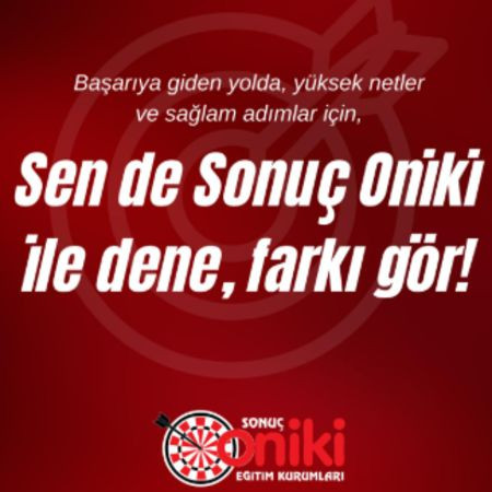 Özel Sonuç Oniki Anadolu Lisesi'nden 12. Sınıf Öğrencilerine Büyük Fırsat! 🎓✨