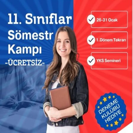 🚀 11. Sınıflar İçin Geleceği Planlama Vakti: Ücretsiz Sömestr Kampı!