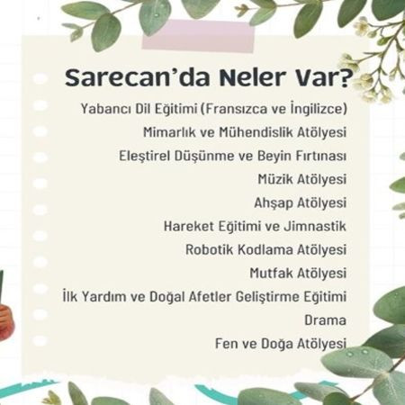 🌟 Sarecan’da Çocuklar Geleceğe İlhamla Hazırlanıyor!