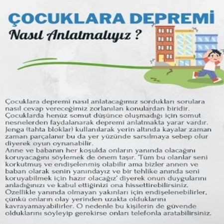 🏠 Çocuklarımıza Depremi Nasıl Anlatmalıyız?