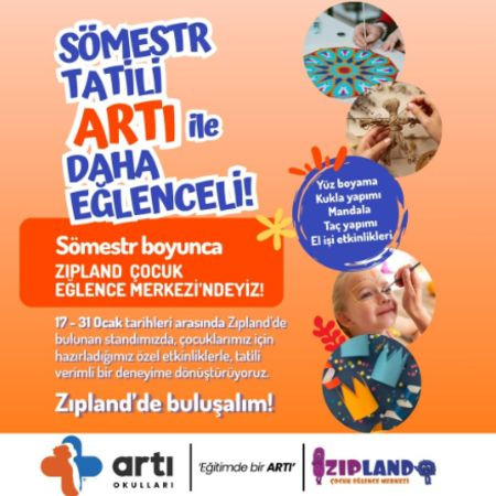 Sömestr Tatili Artı ile Daha Eğlenceli!