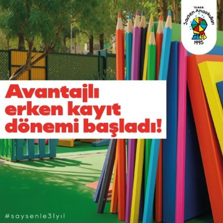 Avantajlı Erken Kayıt Dönemi Başladı!