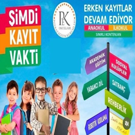 2026-2027 Eğitim Öğretim yılı erken kayıt dönemimiz başlamıştır.