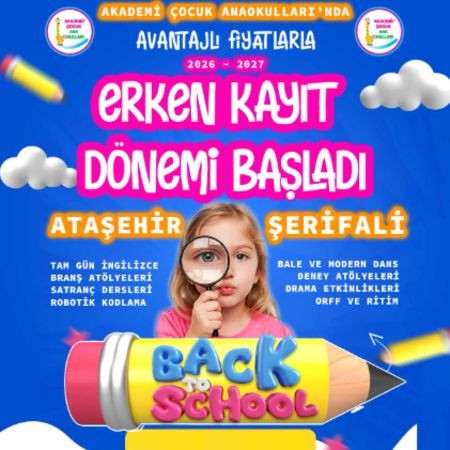 2026–2027 Erken Kayıt Dönemi Başladı!