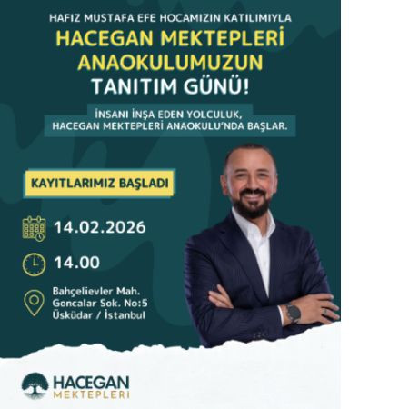 Hacegan Mektepleri Anaokulu Tanıtım Günü 🎉