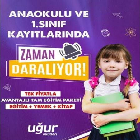 🔔 Geleceğe İlk Adım: Uğur Okulları'nda Erken Kayıt Fırsatı!