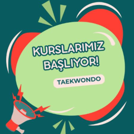TAEKWONDO KURSLARIMIZ BAŞLADI