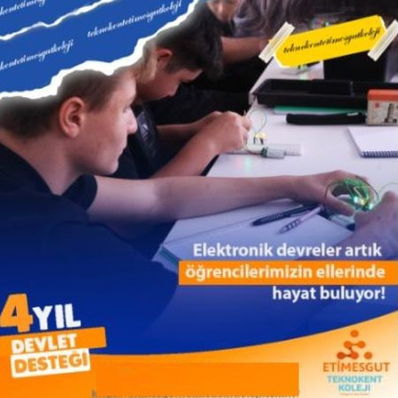 Elektrik Devreleri Teknokentte Hayat Buluyor