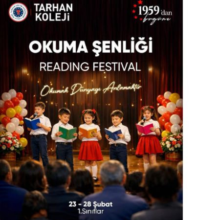 Tarhan Koleji’nde Okuma Şenliği Coşkusu