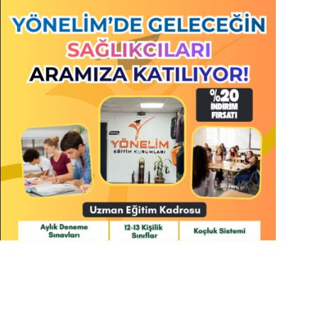 Yönelim’de Geleceğin Sağlıkçıları Yetişiyor