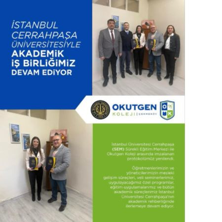 İstanbul Cerrahpaşa Üniversitesi ile Akademik İş Birliğimiz Devam Ediyor