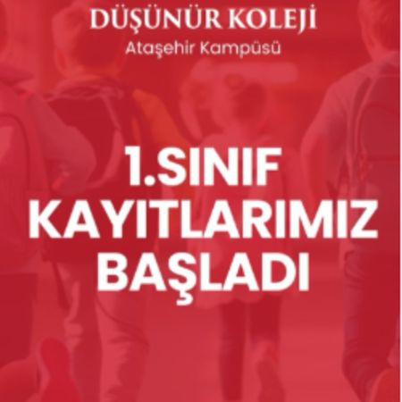 1. SINIF KAYITLARIMIZ BAŞLAMIŞTIR