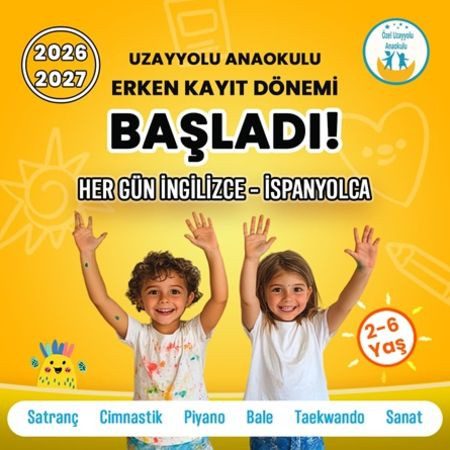 Uzayyolu Anaokulu’nda Gelecek Şimdiden Başlıyor!