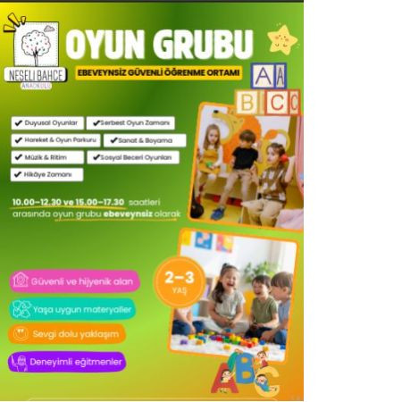 Oyun Grubu Kayıtlarımız Başladı