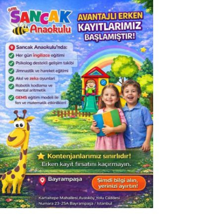 Avantajlı Erken Kayıt Dönemi Başladı!