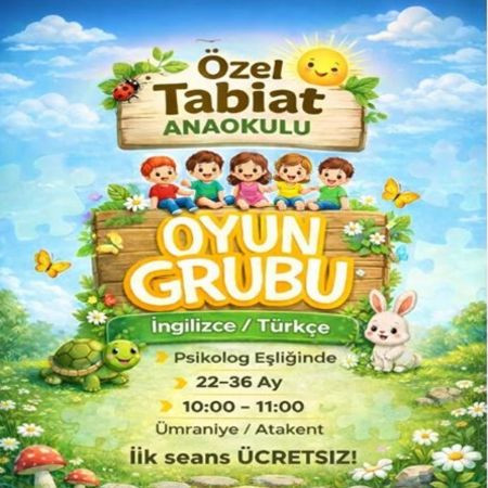 Ümraniye’de Minik Adımlar İçin Eğlenceli Başlangıç: Özel Tabiat Anaokulu Oyun Grubu!