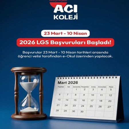 2026 LGS başvuruları başladı!