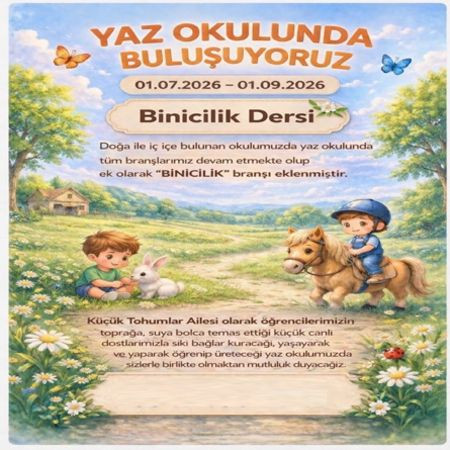 Binicilik Dersimiz Başlıyor!