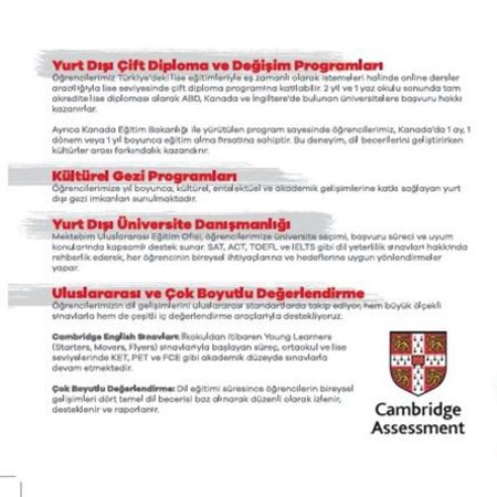 Mektebim Koleji ile Sınırları Aşan Uluslararası Eğitim Fırsatları