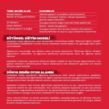 Mektebim Koleji’nde Bütünsel Eğitim: Geleceğe Güçlü Bir Başlangıç