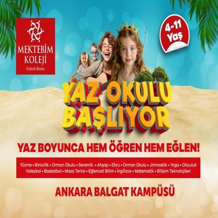 Yaz Okulu Başlıyor!