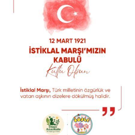 🇹🇷 İstiklâl Marşı’nın Kabulü Kutlu Olsun! 🇹🇷
