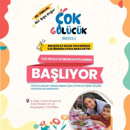 Yaz Okulu ve Erken Kayıtlarımız Başlıyor!
