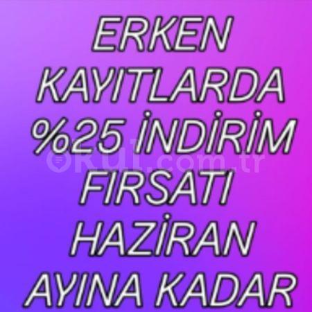 ERKEN KAYITTA %25 İNDİRİM SİZİ BEKLİYOR!!