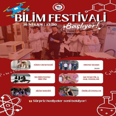 🚀 Bilimin Büyülü Dünyasına Davetlisiniz: Atlas Açı Koleji Bilim Festivali Başlıyor!