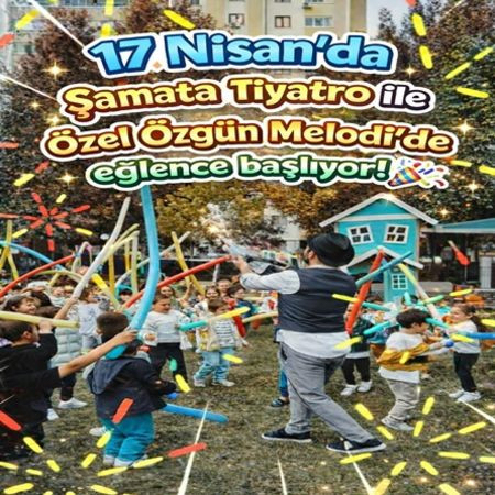 17 Nisan’da Okulumuzda Kahkaha Tufanı: Şamata Tiyatro Geliyor!