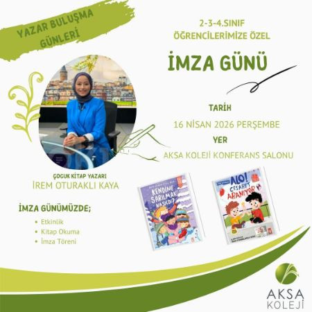 Yazar Buluşma Günleri Başlıyor!