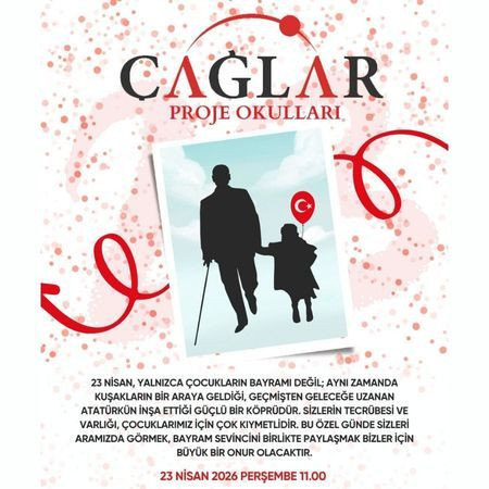 23 Nisan Ulusal Egemenlik ve Çocuk Bayramı Daveti