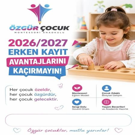 2026-2027 Eğitim Dönemi Erken Kayıt Avantajları Başladı!