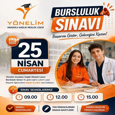Geleceğini Yönelim ile Kazan: Bursluluk Sınavı Duyurusu!