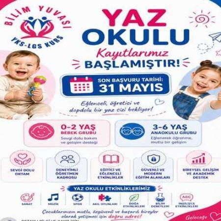 Yaz Okulu Kayıtları Başladı!