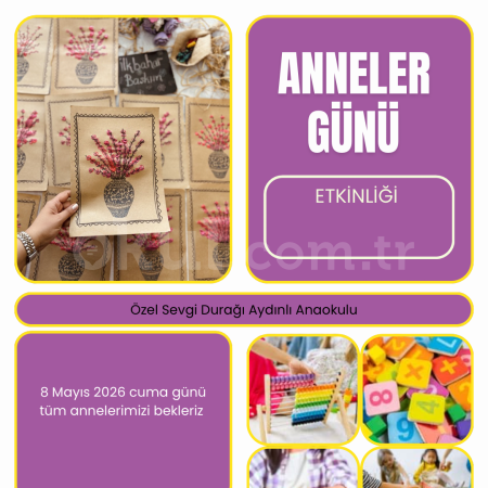 Anneler günü etkinliği