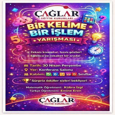 Bir Kelime Bir İşlem! 