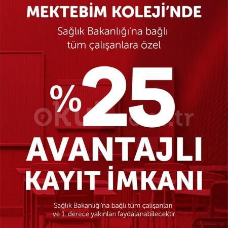 Sağlık Kahramanlarına Özel %25 Avantajlı Kayıt Fırsatı!
