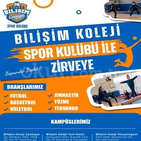 Bilişim Koleji Spor Kulübü ile Zirveye! 