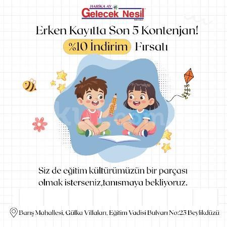 Gelecek Nesil Minikler Akademisi’nde 24 Ay İçin Erken Kayıt Avantajı Başladı!