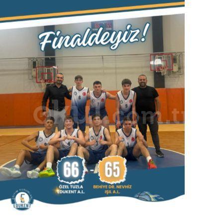 EDUKENT BASKETBOL TAKIMI FİNALDE !