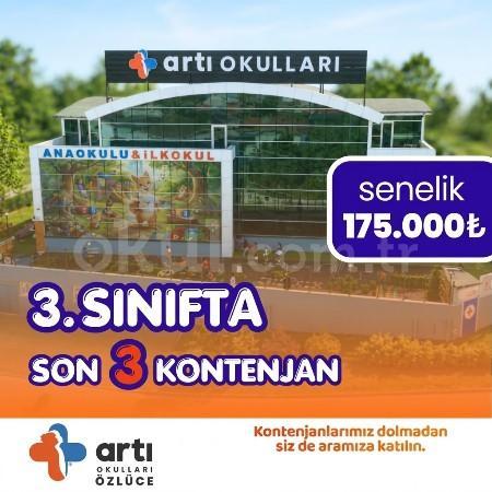 3. Sınıfta Son 3 Kontenjan
